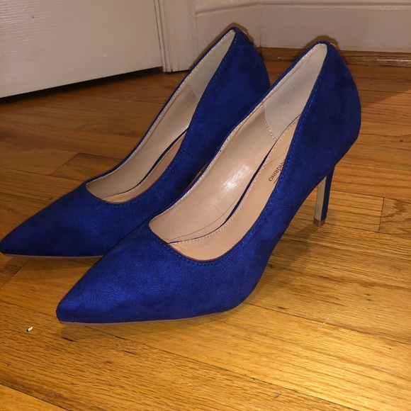Blue pumps - Picture 7 of 7